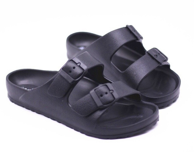 [HÀNG XUẤT KHẨU] Dép nhựa nam nữ 2 quai ngang 2 khóa loại tốt PHOM LỚN SM046