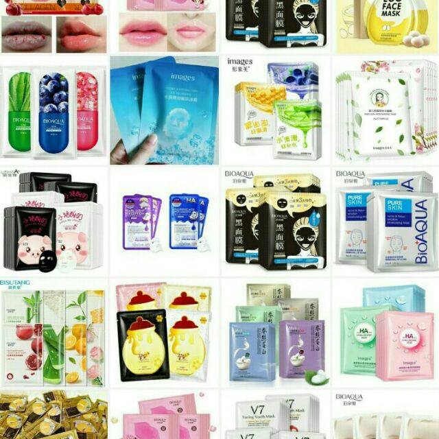 Combo Mix 50 Miếng Mặt Nạ