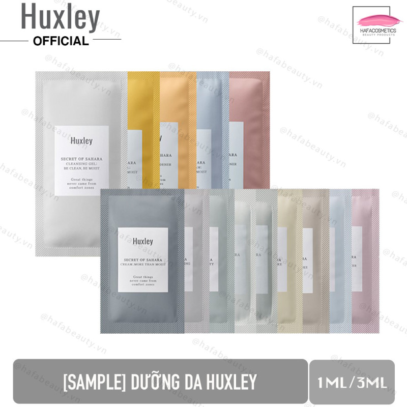 Sample Dưỡng Da Huxley - HAFA STORE nhập khẩu