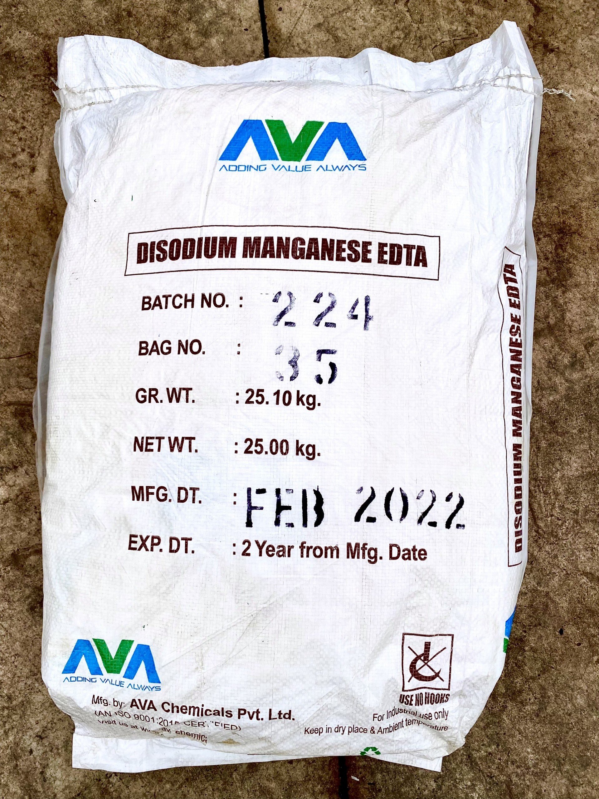 Chelate Mangan _ EDTA-Mn (Mn 13%) cho cây trồng