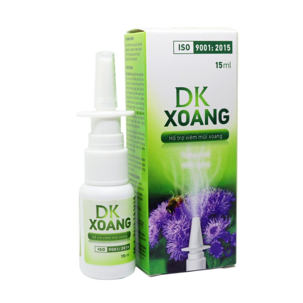 Xịt mũi thảo dược DK XOANG lọ 15ml