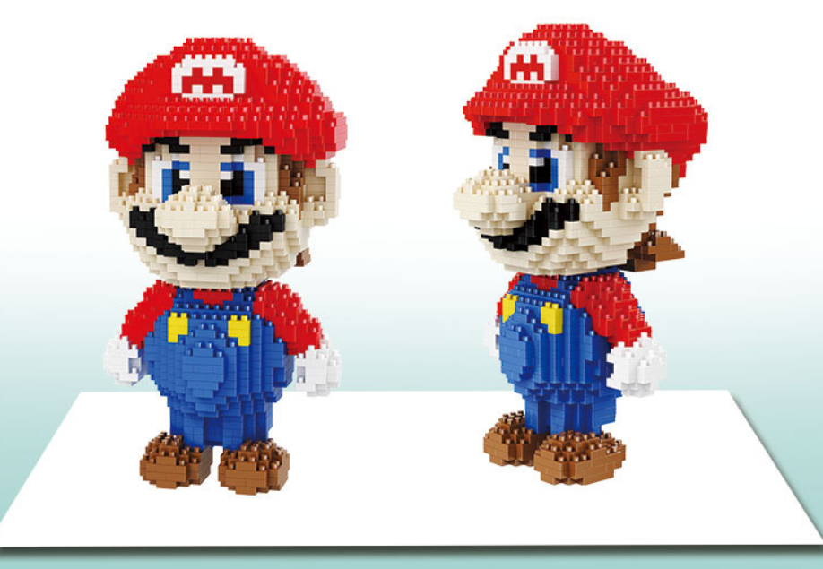 Đồ Chơi Nanoblock Super Mario - Cao 18 cm