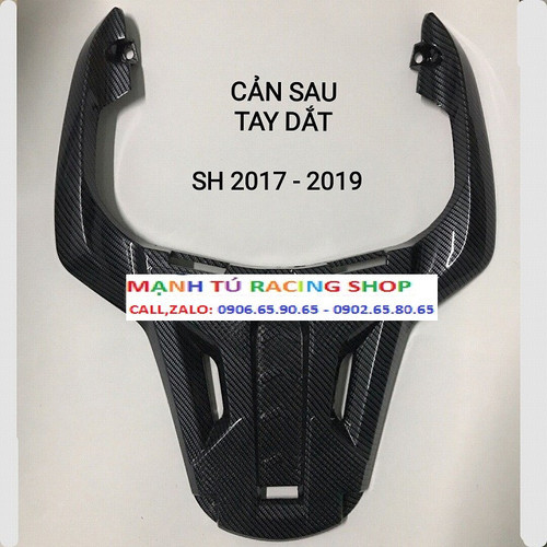 Ốp cảng sau SH CARBON , Tay Dắt SH CARBON 2012 - 2019