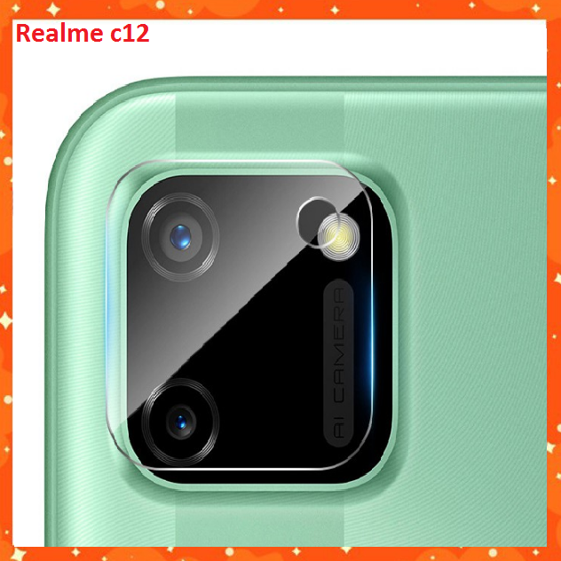 Miếng Dán cường lực nano Bảo Vệ Camera Realme Realme C12