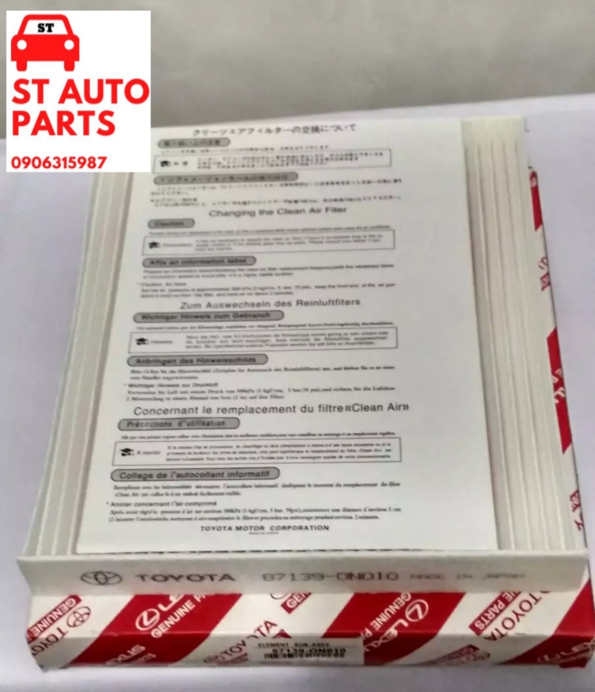 [HCM]Combo 3 lọc Vios đời 2014 đến nay
