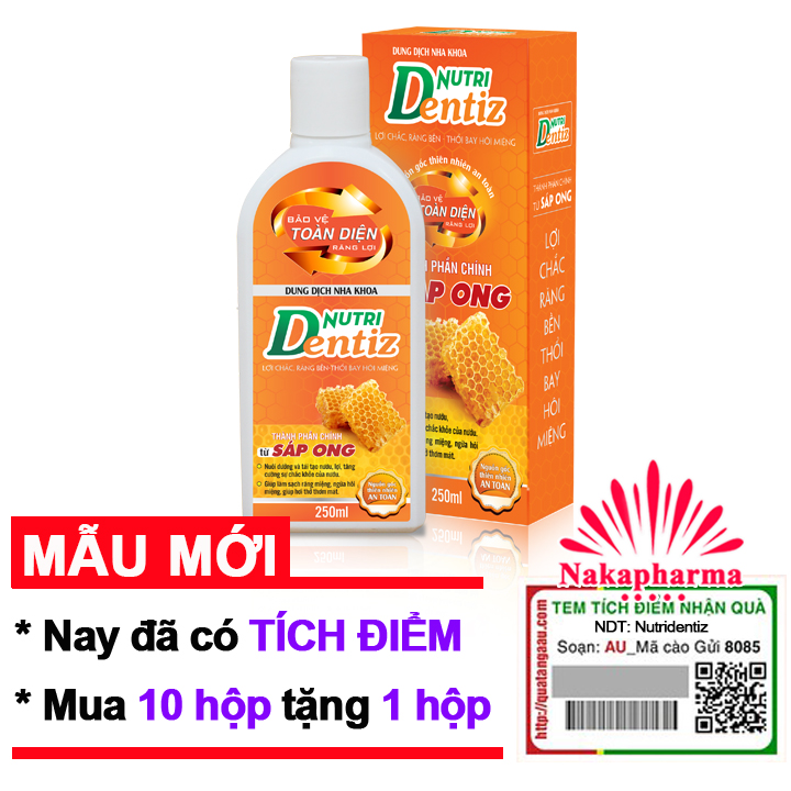 Nước súc miệng Nutri Dentiz - Nutridentiz