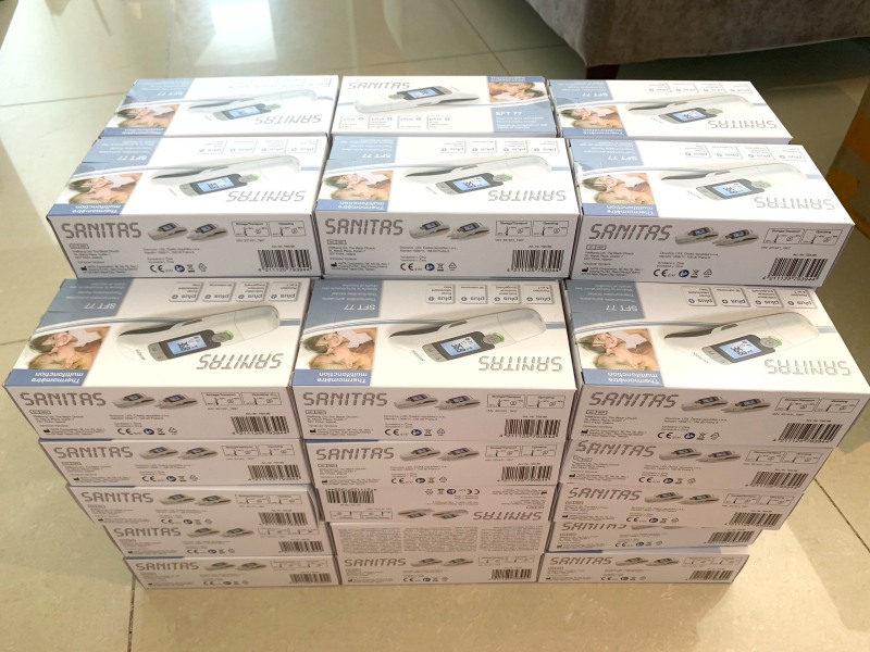 Giá bán Nhiệt Kế hồng ngoại Đa năng Sanitas SFT 77 hàng xách tay Đức chính hãng