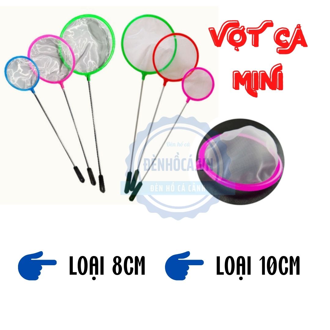 Vợt bắt cá mini 8cm , 10cm