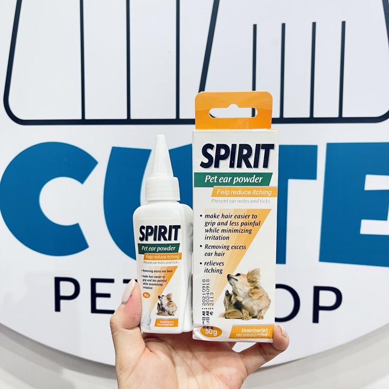 Bột nhổ lông tai Spirit dành cho cún mèo