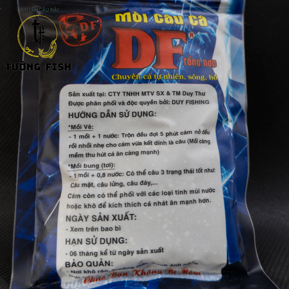Mồi câu cá DF - Cám câu cá DF