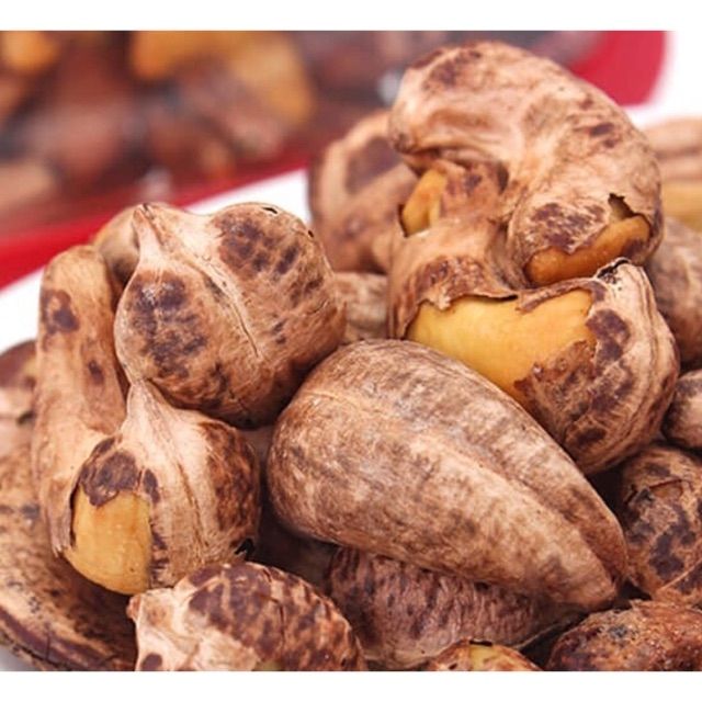 Hạt Điều Rang Muối Vỏ Lụa Nguyên Hạt 500g LOẠI A