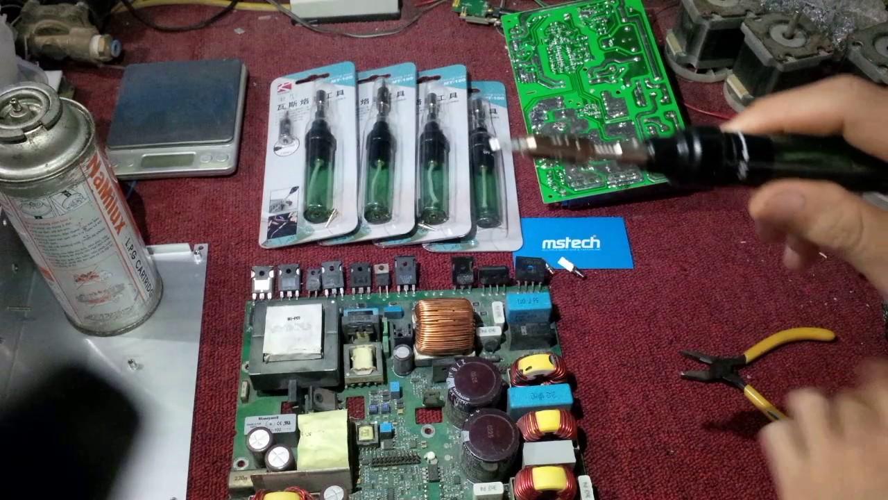 ( Có video )Bút hàn điện mini dùng gas MT-100