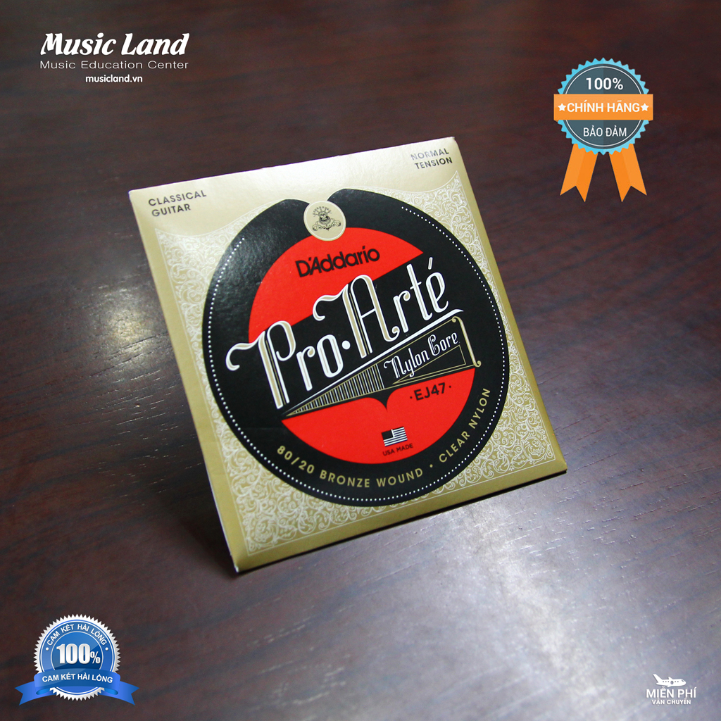 Dây Đàn Guitar Classic D’Addario EJ47 – Chính Hãng