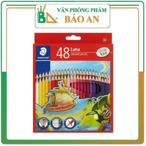 Bút chì màu 48 màu staedtler luna 136 c48