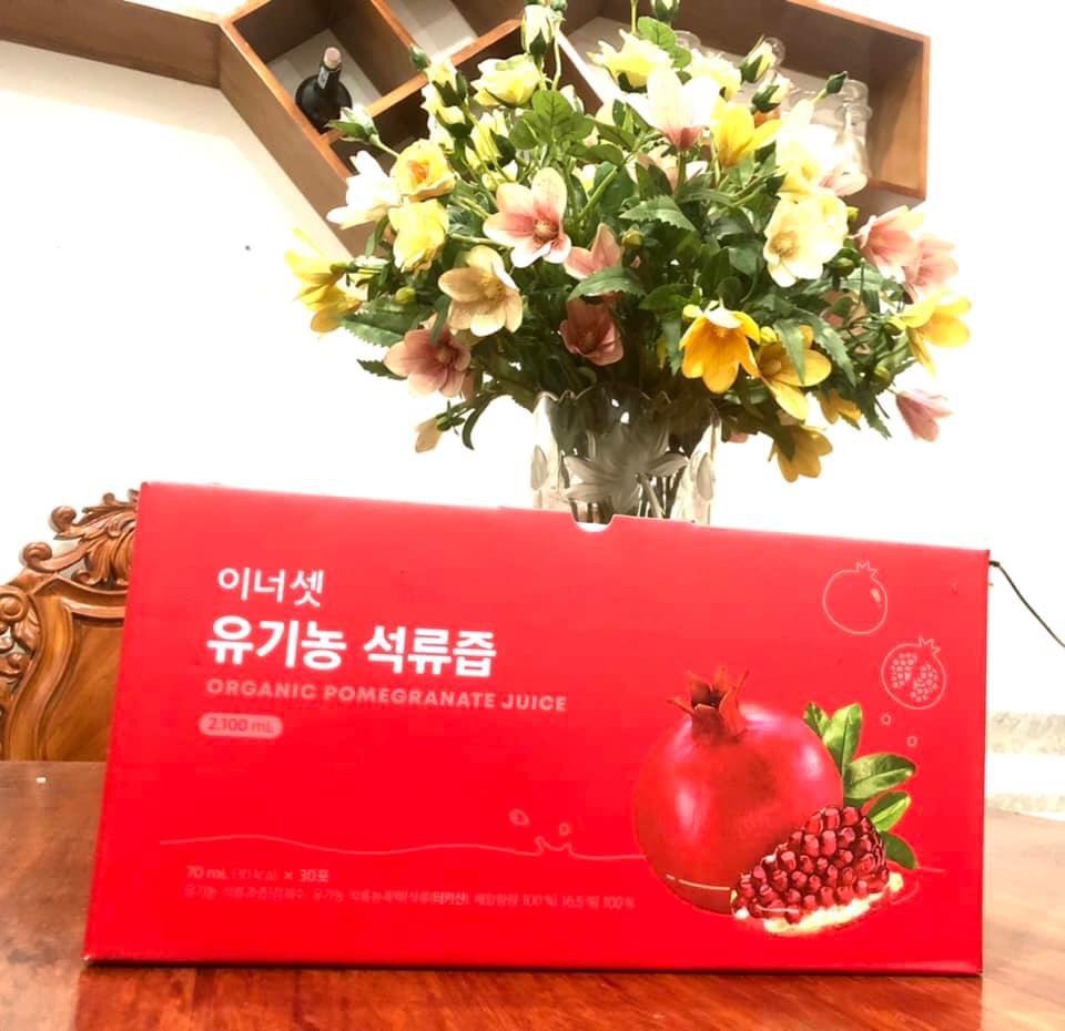 NƯỚC ÉP LỰU 100% ORGANIC