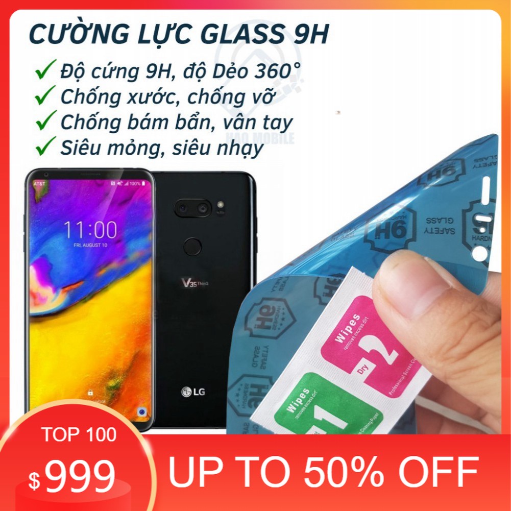 Dán cường lực dẻo nano lg v35 thinq
