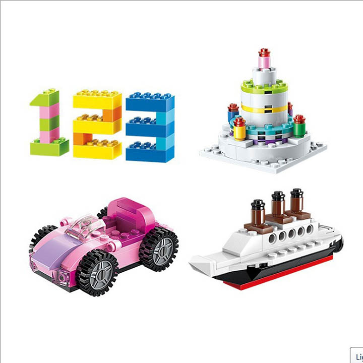 Xếp Hình Lego 460 Chi Tiết