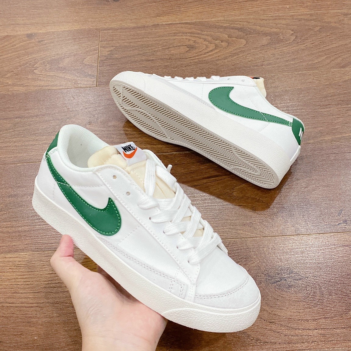 Giày thể thao Da cao cấp, giày sneaker Low (full box)