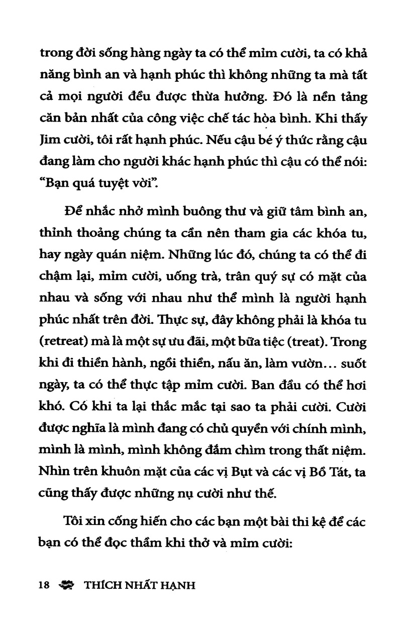Muốn An Được An - Thích Nhất Hạnh