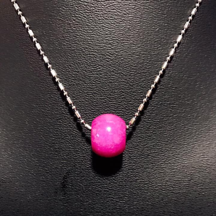 [HCM]LU THỐNG HỒNG RUBY TẶNG KÈM DÂY ĐEO- MẪU HỒNG SẬM