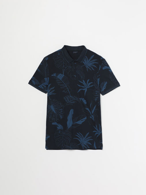 Áo Polo Nam UK Họa Tiết Chìm Authentic