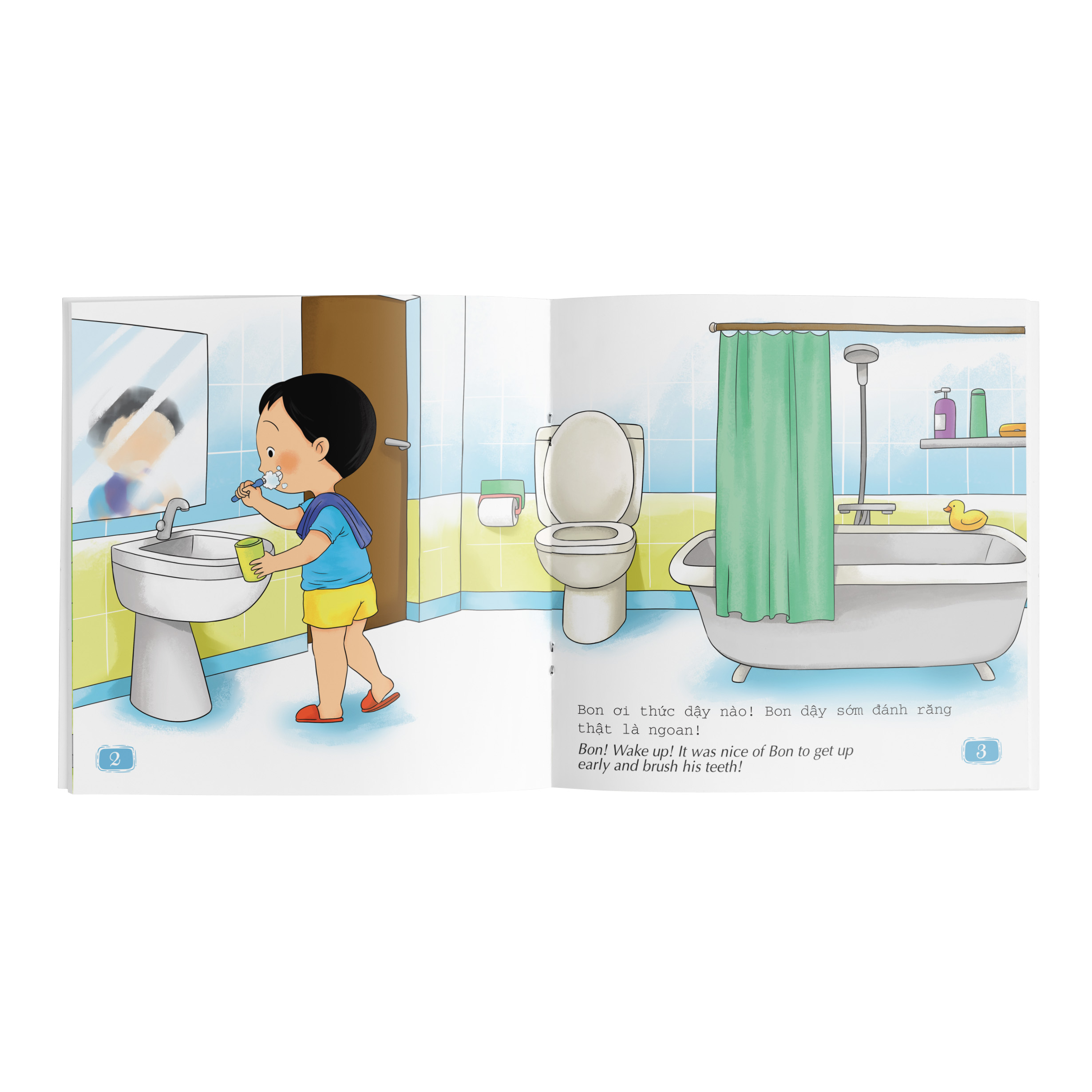 [HCM]Combo 4 Truyện Ehon: Truyện Bé Bon