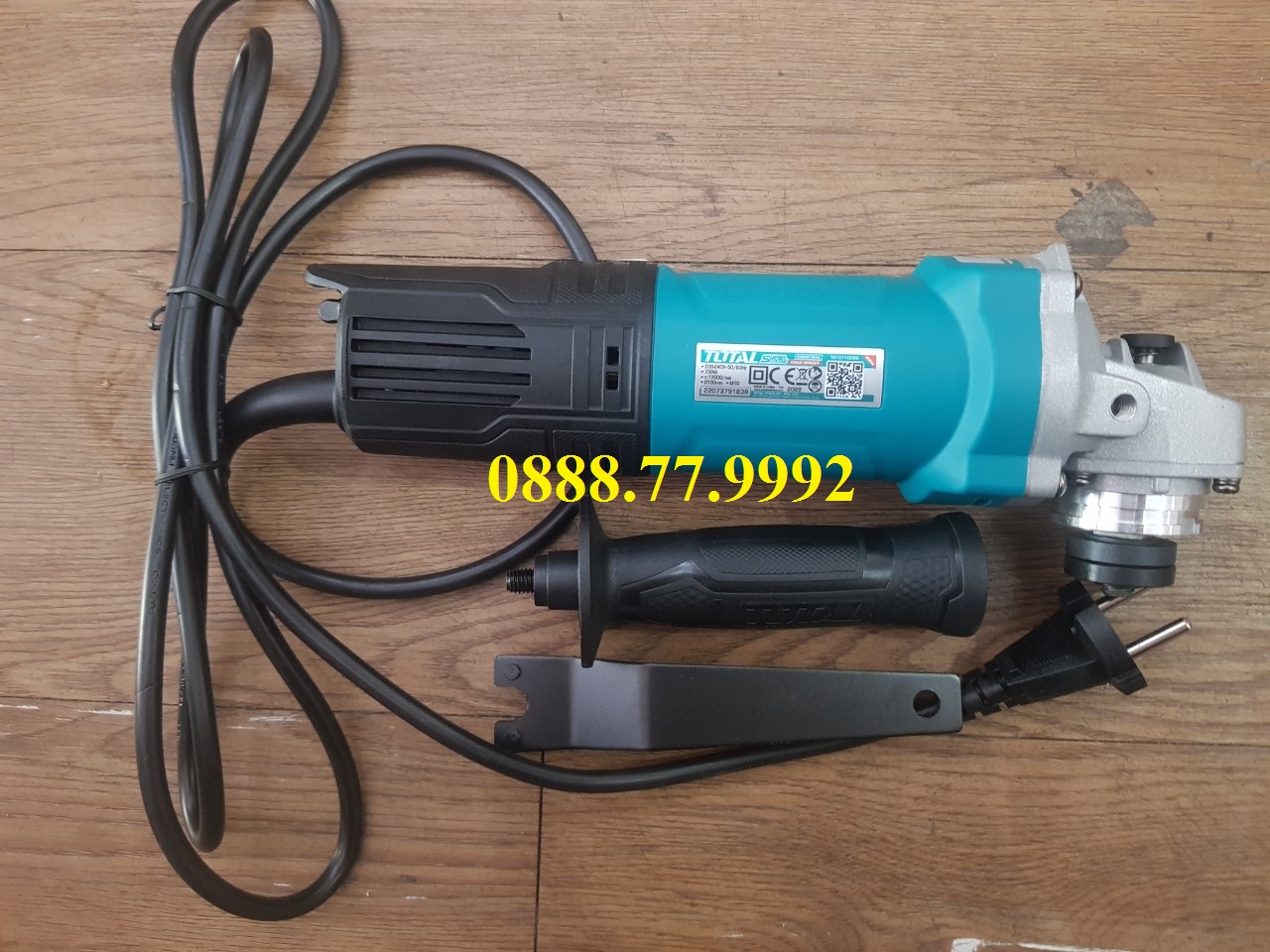 4" máy mài góc 750w total tg10710056