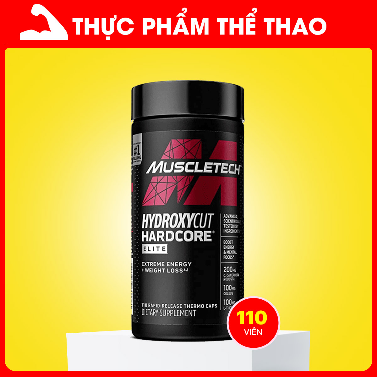 Viên Đốt Mỡ Giảm Cân Hydroxycut Muscletech - HÀNG CHÍNH HÃNG MUSCLETECH