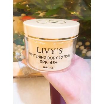 [ COMBO 5 ] Kem Dưỡng Trắng Da Body LIVY Thái Lan