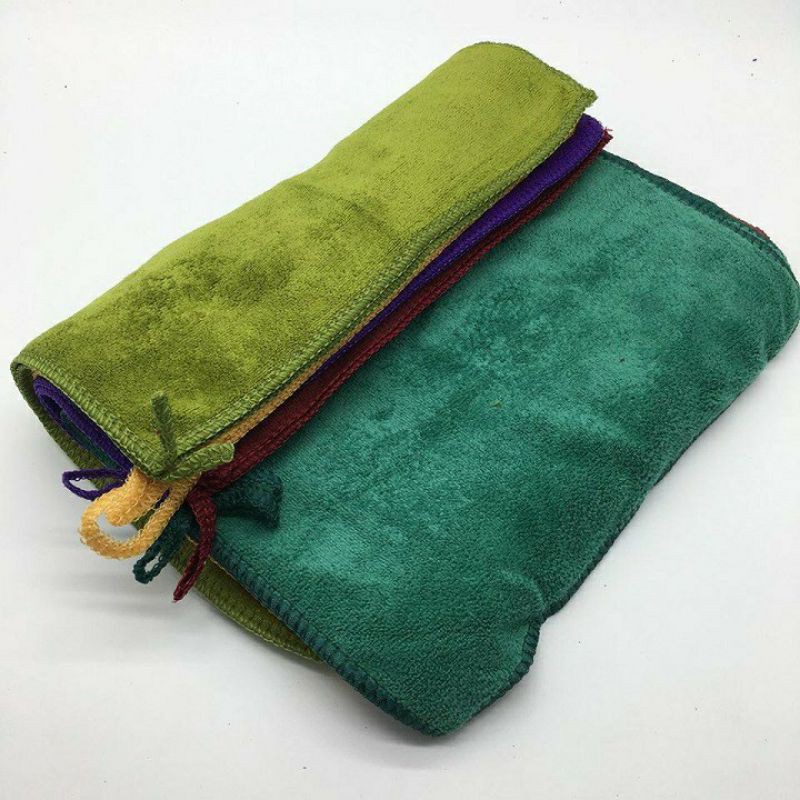 Set 10 khăn nail, khăn làm móng - nhiều màu lựa chọn