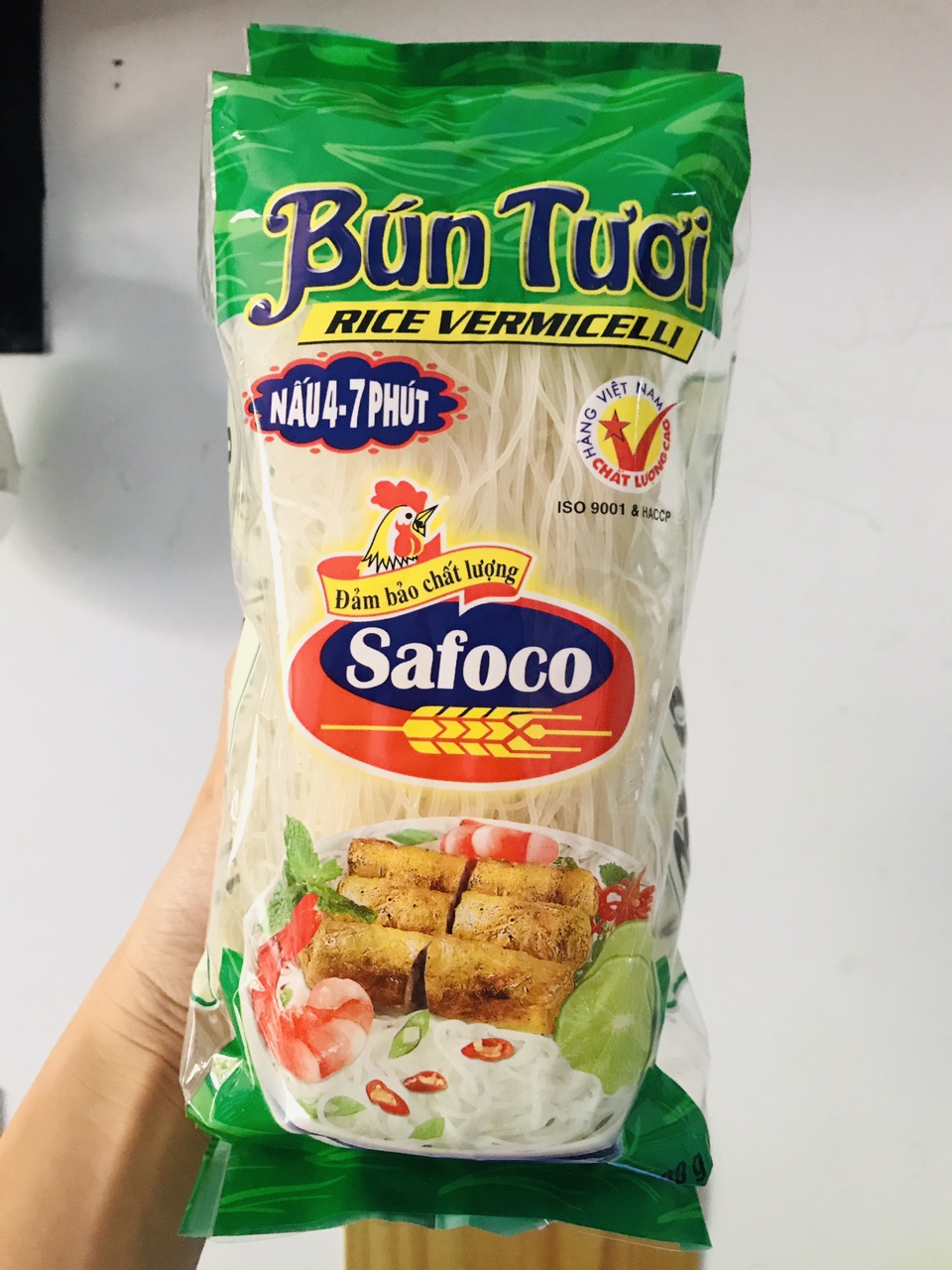[ COMBO 3 GÓI BÚN] Bún Tươi Safoco 300 Gram