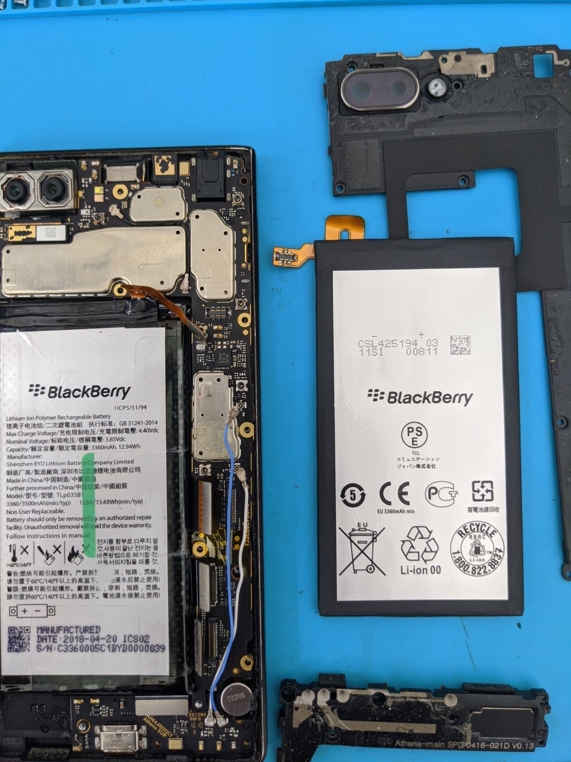 Pin thay thế BlackBerry bb KeyTwo / key2