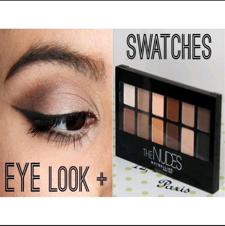 Phấn Trang Điểm Mắt The NUDES Maybelline Pháp