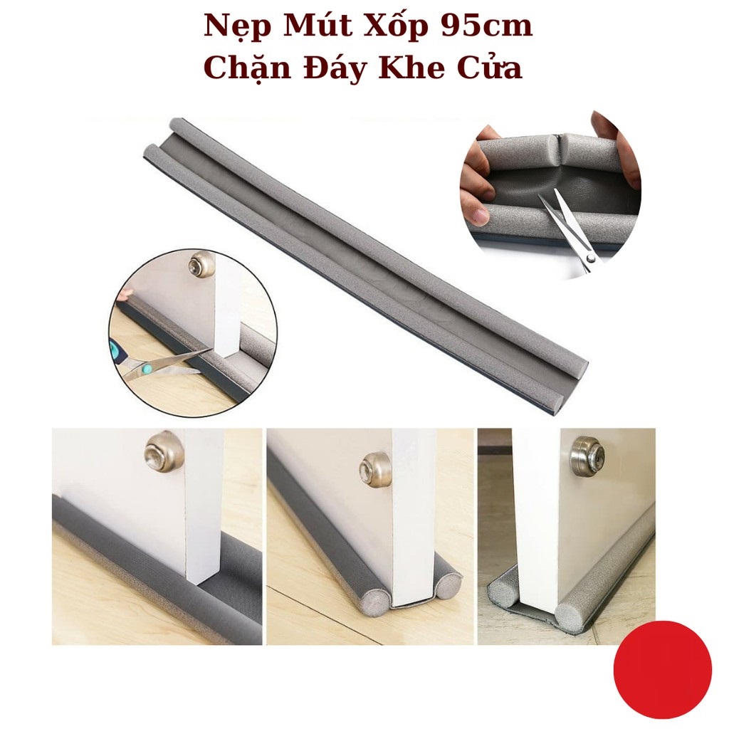 Thanh nẹp xốp chắn khe hở chân cửa chắn gió khi dùng điều hòa, chặn bụi, chặn côn trùng, Bụi Bẩn,Chống Ồn,Gió Điều Hoà,Tránh Kẹt Chân Tay Trẻ Nhỏ bảo vệ gia đình.