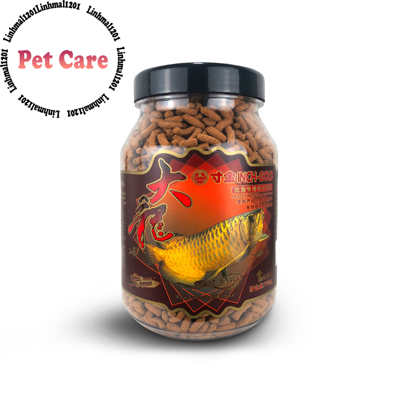 Thức ăn cho cá rồng inch gold 700g
