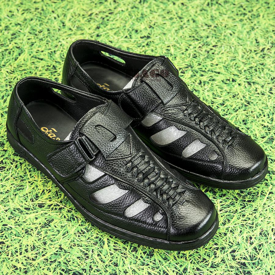 giày hè giày rọ sandal nam da bò thoáng mát