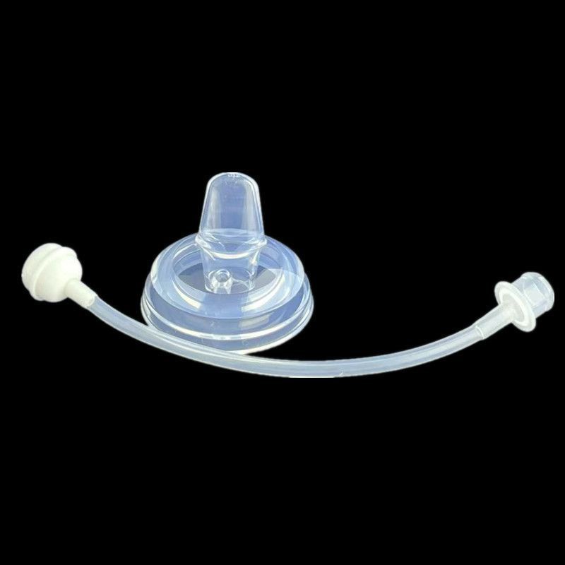 Núm mỏ vịt kèm ống hút cho bình sữa Avent cổ rộng