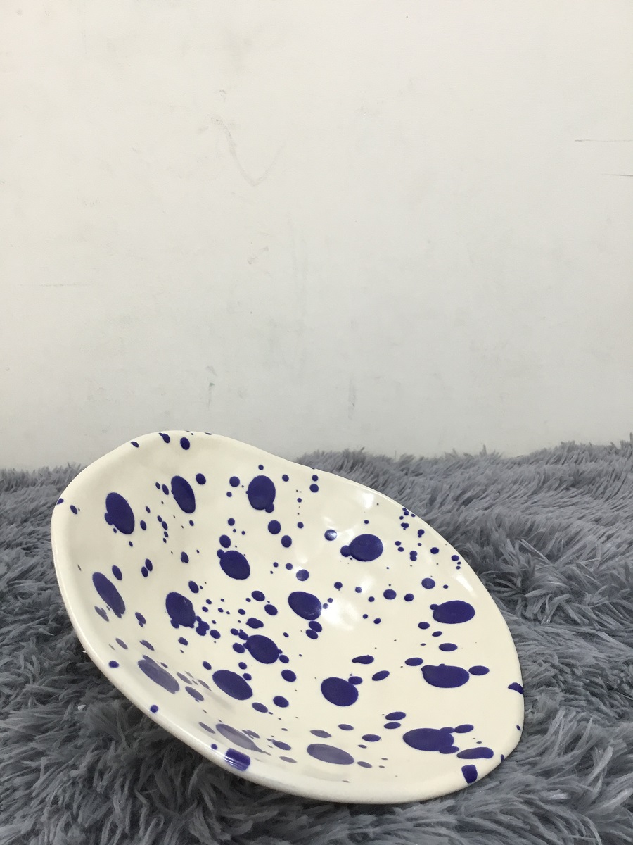 DĨA SÂU LÒNG 22 CM - GỐM SỨ VIỆT