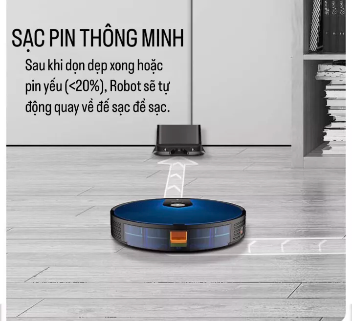 Robot hút bụi lau nhà KAW / TLC Deebot T8 Max