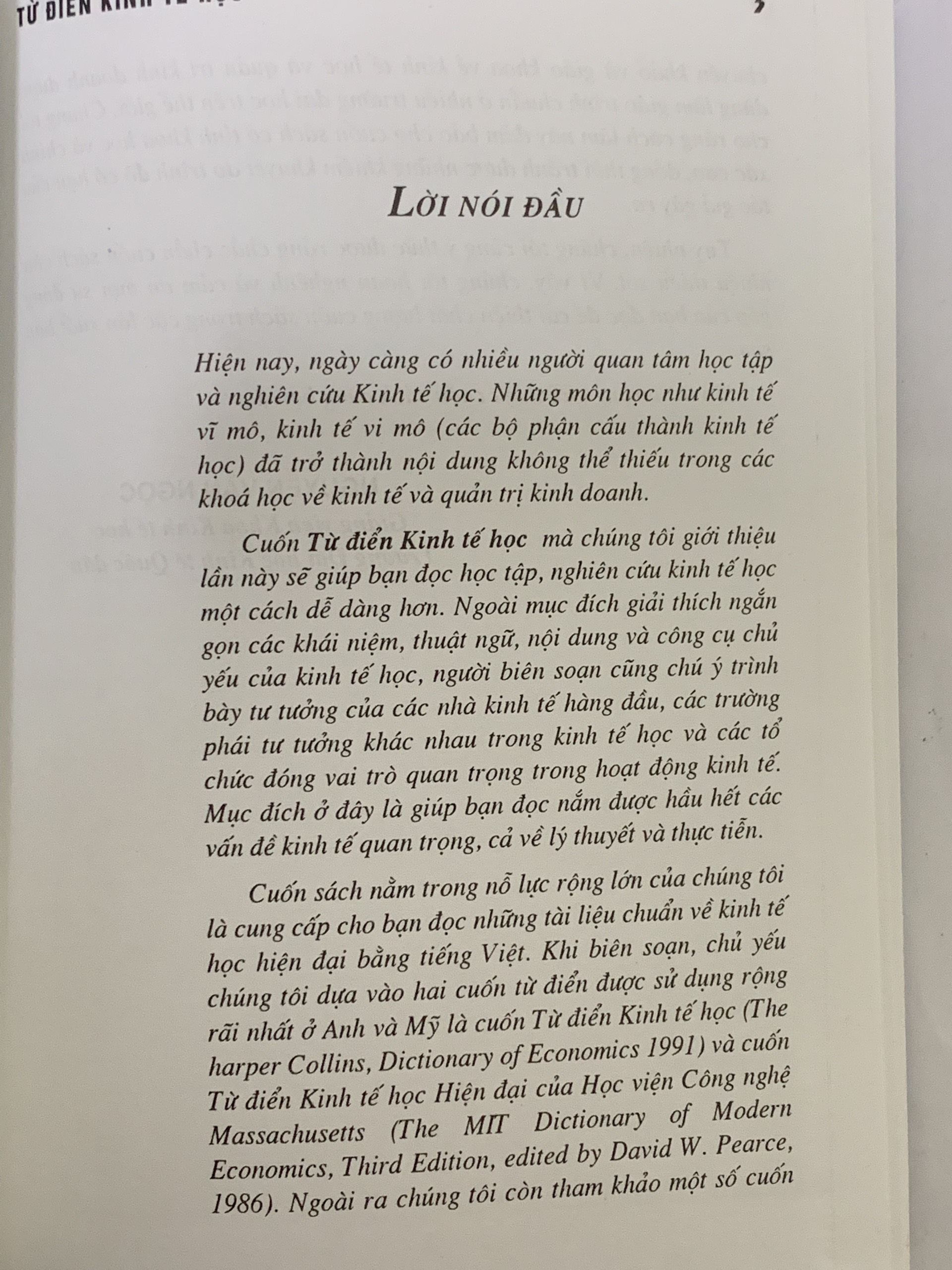 Từ Điển Kinh Tế Học - Nguyễn Văn Ngọc