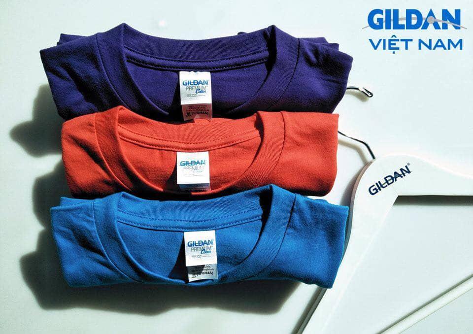 Áo thun trơn gildan 100% cotton 36 màu