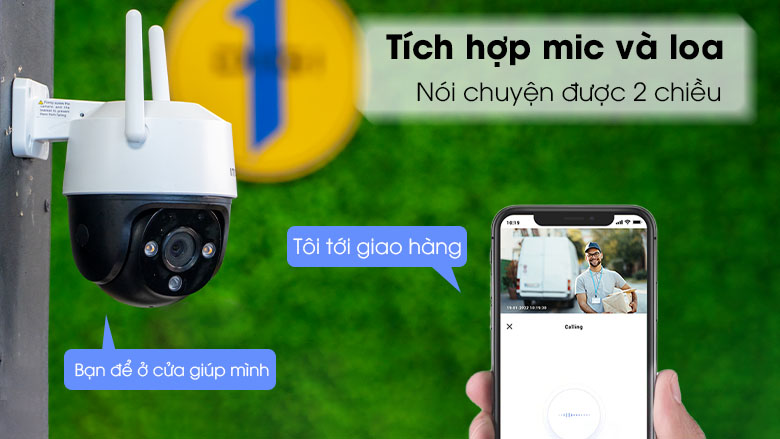 Camera Dùng Mạng Sim 4G S21FTP Imou 2 Megapixel