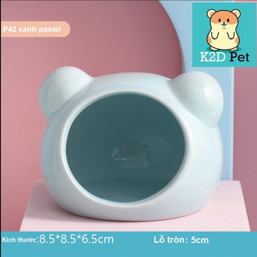 [Hoàn tiền 10%]Nhà ngủ sứ ếch cho Hamster