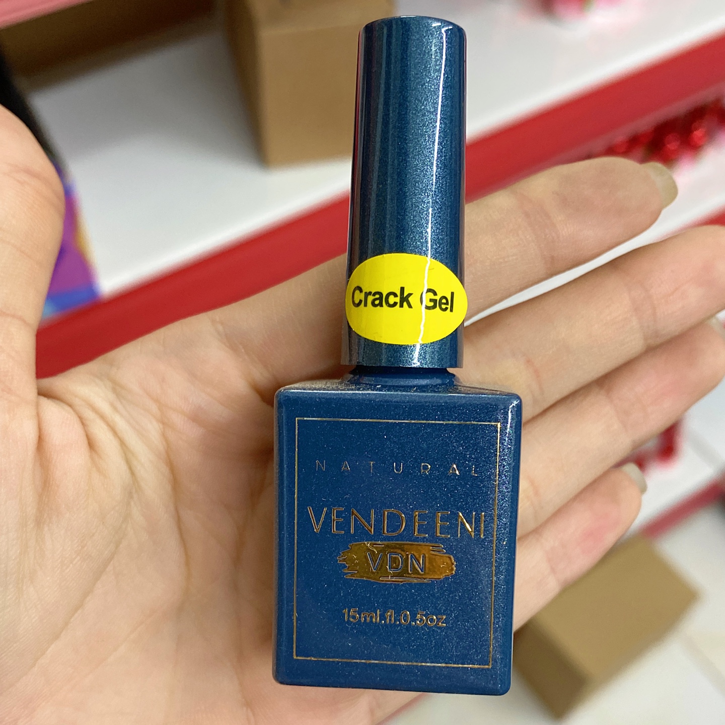 [Chính Hãng ]Sơn Gel Nứt Trắng ,Đen Vendeeni - Nail937