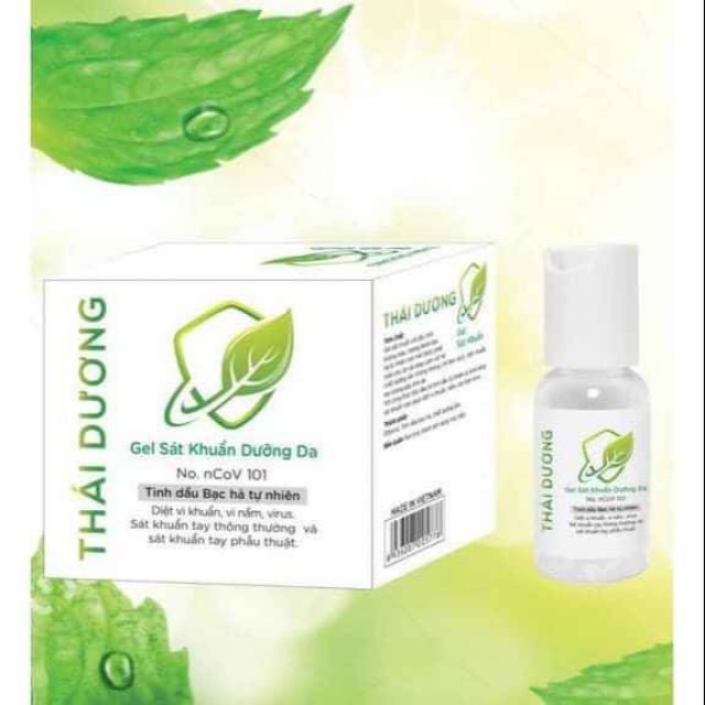 [HCM]Gel sát khuẩn Nano Bạc Thái Dương