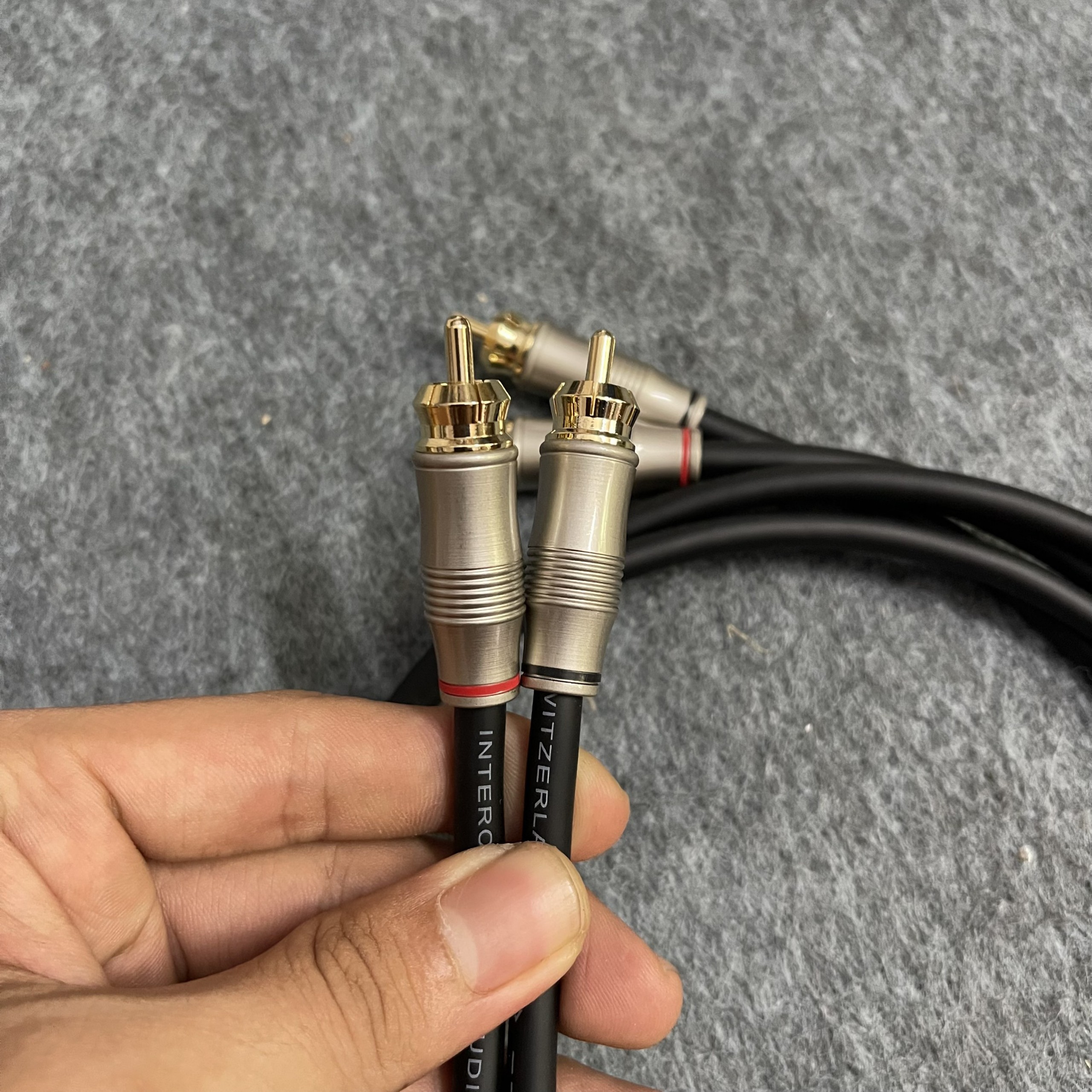 Dây AV - Dây Tín Hiệu Bãi Thụy Sĩ, Dài 1m.