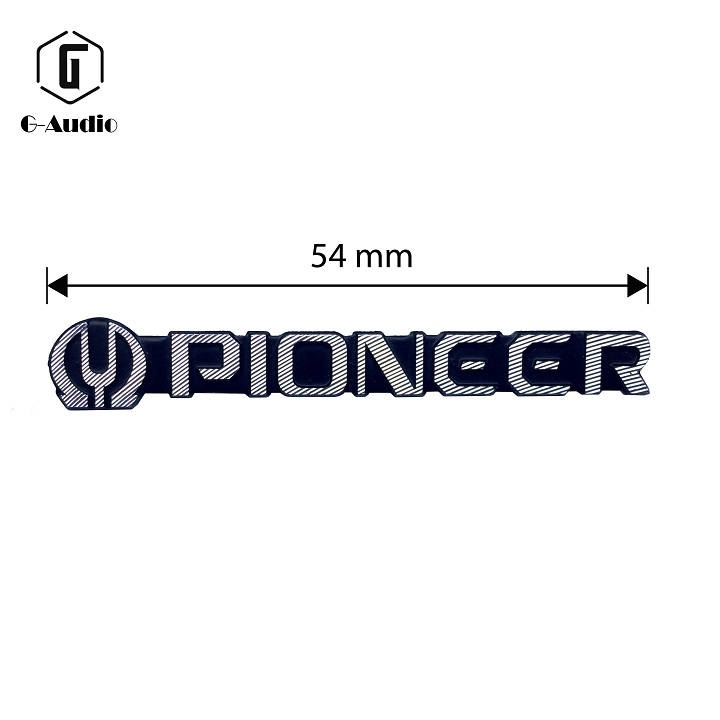 Tem Dán Loa Logo PIONEER