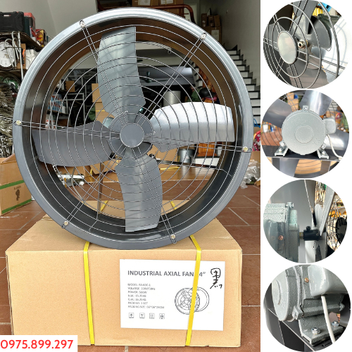 Quạt thông gió - quạt tròn tản nhiệt - hướng trục - đường kính 600