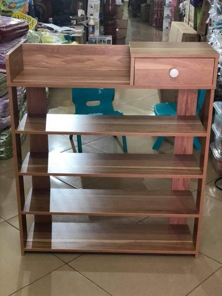 Kệ giày dép bằng gỗ 5 tầng