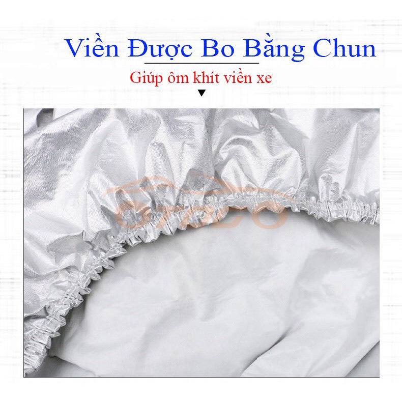 [Mã LIFEAU giảm 10% đơn 200k] Bạt che phủ xe Huyndai Creta cao cấp ( bạt 3 lớp Tráng Nhôm, chống xước)